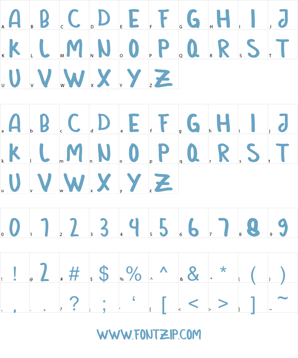 STUART Font Character